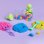 Arena cinética Kinetic Sand Set Aplasta y Crea 382 g 5 herramientas