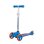 Patinette HUDORA Flitzkids 2.0 3 roues 50 kg roues 120 mm Bleu réglable