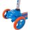 Patinette HUDORA Flitzkids 2.0 3 roues 50 kg roues 120 mm Bleu réglable