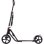 Monopattino HUDORA Big Wheel Style 230 120 kg Manubrio regolabile Nero Rosso