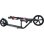Monopattino HUDORA Big Wheel Style 230 120 kg Manubrio regolabile Nero Rosso