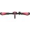 Monopattino HUDORA Big Wheel Style 230 120 kg Manubrio regolabile Nero Rosso