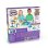Set Kinetic Sand Sandspielkasten mit 454 g blauem Sand und 4 Zubehörteilen