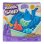 Set Kinetic Sand Sandspielkasten mit 454 g blauem Sand und 4 Zubehörteilen