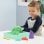 Set Sandbox Kinetic Sand con Arenero y 4 Accesorios 454 g Verde