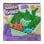 Set Sandbox Kinetic Sand con Arenero y 4 Accesorios 454 g Verde
