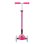 Patinete clásico Globber Primo Foldable Plus Lights 3 ruedas 50 kg rosa neón