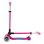 Patinete clásico Globber Primo Foldable Plus Lights 3 ruedas 50 kg rosa neón