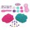 Kinetic Sand Unicornio Backset 453 g mit 8 Werkzeugen