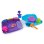 Kit de Arena Kinética SquishMotion Spin Master con 453 g y Moldes de Tiburón, Estrella y Sol