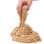 Areia Cinética Kinetic Sand 2,5 kg Castanho Natural para Brincar e Moldar
