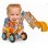 Kit de construction Eichhorn Excavateur compétences motrices bois plastique