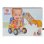 Kit de construction Eichhorn Excavateur compétences motrices bois plastique