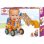 Kit de construction Eichhorn Excavateur compétences motrices bois plastique