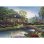 Puzzle 1000 pièces Schmidt Spiele Thomas Kinkade Studios Stoney Creek Cottage