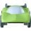 Voiture de sport HABA Kullerbü verte, véhicule de jeu pour enfants