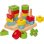 Gioco di abilità Eichhorn Stacking Board in legno 21 pezzi