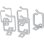 Kabelhalter Digitus DN-19 ORG-1 10 Stück 19-Zoll-Schrank