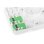Caja de conexión FTTH Digitus con 2 acopladores LC/APC DX para pared