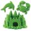 Sabbia Cinetica Verde 907 g Kit Creativo Bambini 3 Anni+