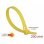 Briglia riutilizzabile DeLOCK 18759 Nylon Giallo 200 mm 100 pezzi