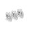 Adaptateur Bosch 3er-Set düwi/Popp (D) Blanc 70x60x65 mm