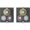 Multipresa Bachmann 917.026 3 prese RCA nera 1 modulo