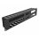 Panneau de gestion de câbles DeLOCK 19" 2U noir avec 4 ouvertures