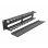Panneau de gestion de câbles DeLOCK 19" 2U noir avec 4 ouvertures