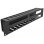 Panneau de gestion de câbles DeLOCK 19" 2U noir avec 4 ouvertures
