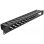 Panneau de gestion de câbles DeLOCK 19" 1U noir avec 2 ouvertures