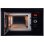 Microondas Respekta MW733 17 litros 700W Integrable con temporizador digital y bloqueo infantil