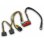 Cavo di alimentazione Inter-Tech ATX 20-pin a SATA 15-pin + Molex 4-pin