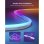 Clip de montaje Govee H10D2000 Metal Blanco Neon Rope Light 2 5 unidades