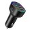 Cargador De Coche De 4 Puertos 45 W, Pd, Qc 3.0 - Negro