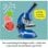 Microscope KOSMOS 63605 Biologie 600x Bleu