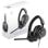 Auriculares MSI Maestro 300 com cabo USB-C/USB-A gaming microfone destacável preto