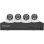 Gravador NVR para Câmara IP Foscam FNA108E-T4-2T 4 câmaras 4K 2TB HDD PoE