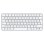 Tastatur Apple Magic Keyboard kabellos wiederaufladbar Deutsch QWERTZ weiß