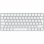 Tastatur Apple Magic Keyboard kabellos wiederaufladbar Deutsch QWERTZ weiß