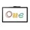 Tableta gráfica Wacom One 14 Alámbrica 2540 LPI USB Pluma 4096 Niveles