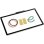 Tableta gráfica Wacom One 14 Alámbrica 2540 LPI USB Pluma 4096 Niveles