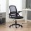 Silla Giratoria Ergonómica Rolipo con Reposabrazos Abatibles y Soporte Lumbar Negra