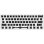 Teclado Sharkoon SKILLER SGK50 S4 compacto 60% RGB Hot-Swap branco