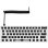 Teclado Sharkoon SKILLER SGK50 S4 compacto 60% RGB Hot-Swap branco