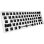 Teclado Sharkoon SKILLER SGK50 S4 compacto 60% RGB Hot-Swap branco
