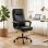 Silla de oficina ergonómica Rolipo altura regulable balanceo 360° negro