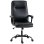 Silla de oficina ergonómica Rolipo altura regulable balanceo 360° negro