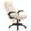 Silla de Oficina con Masaje Rolipo Altura Ajustable 6 Puntos PU Beige
