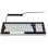 Teclado Sharkoon SGK50 S2 mecânico gaming com switches Gateron Yellow e RGB alemão